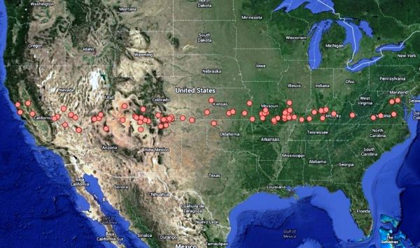 Explore the 37th Parallel: Paranormal Phenomena, Aliens, and Portals