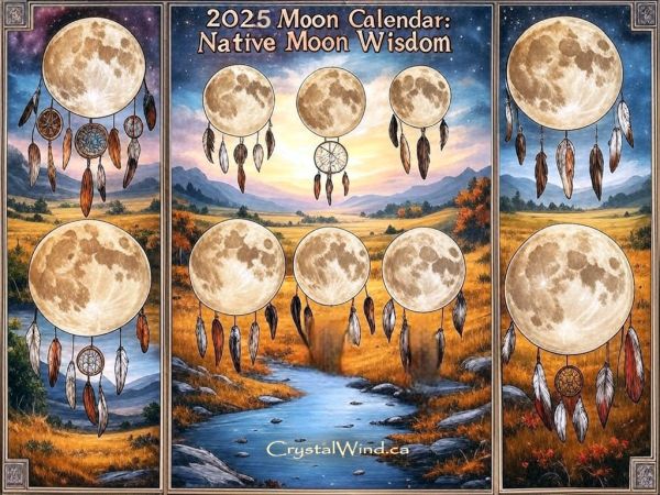 2025 Moon Calendar: Native American Moon Wisdom