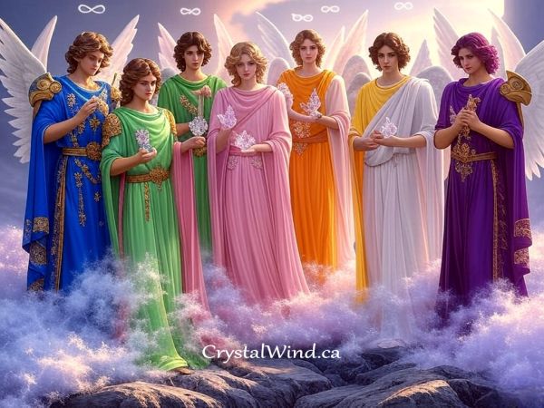 Seven Archangels: Colours and Crystals