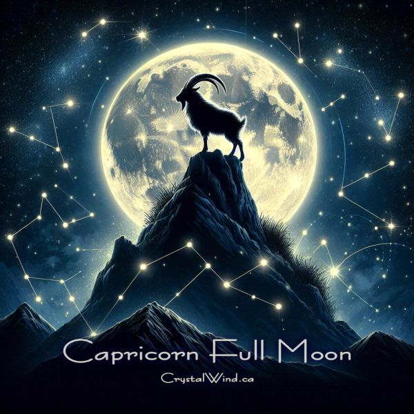 Capricorn's Powerful Full Moon Energies - July 2024