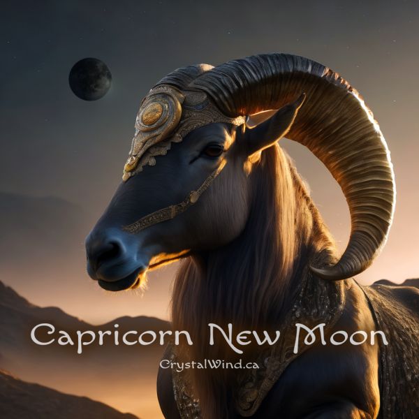 Straddling Time The New Moon In Capricorn 2024 Moon Cycles