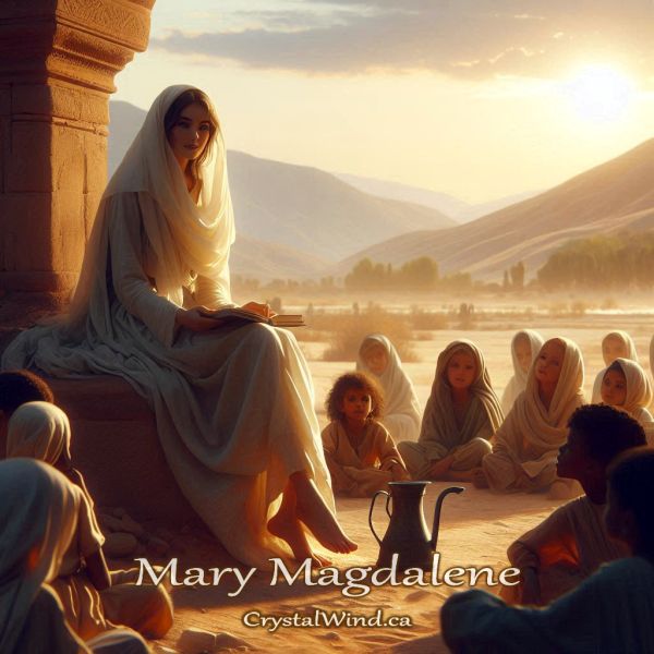 Mary Magdalene: Celebrating Earth's Beauty as Its Flowers