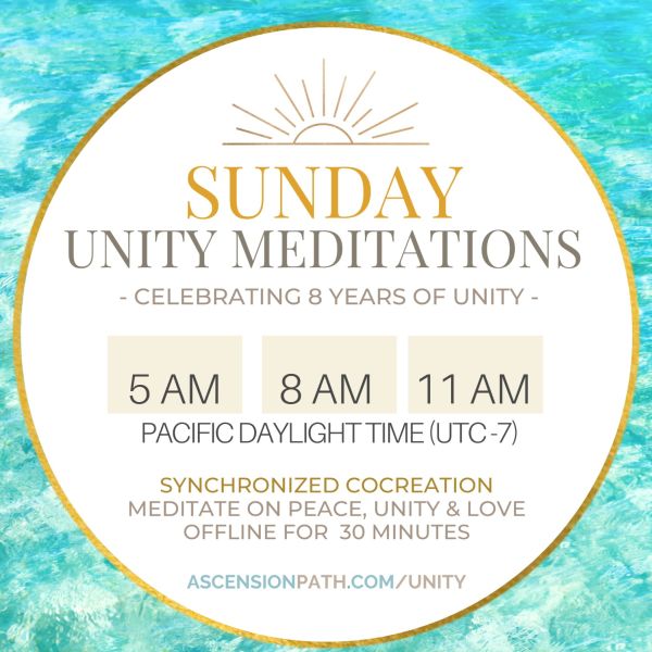 Join Thousands for Powerful Global Unity Meditations Every Week