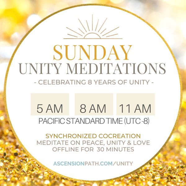 Join Thousands for Powerful Global Unity Meditations Every Week