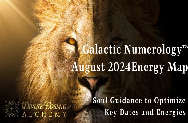 Galactic Numerology Energy Map For August 2024