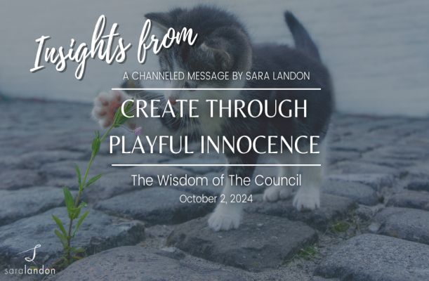 Wisdom of the Council: Create with Playful Innocence