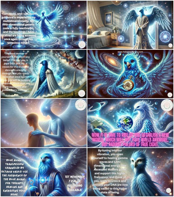 .Who Are the Blue Avians? Guides for the 5D Shift