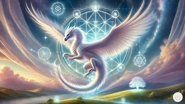 The White Dragon: Embrace Silence to Connect with the Universe