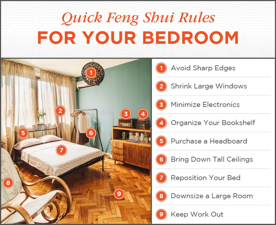 feng shui tips bedroom furniture