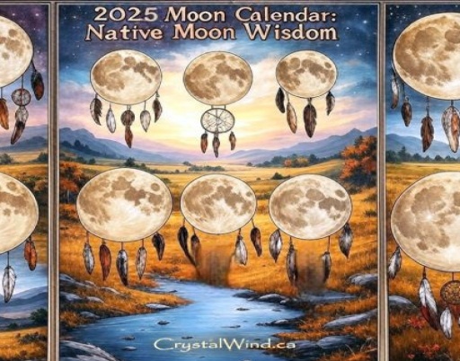 2025 Moon Calendar: Native American Moon Wisdom