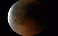 Blood Moon Lunar Eclipse Hits Virgo