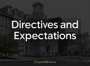 Master Directives and Expectations in Your Life Today