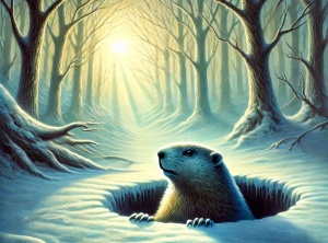 Groundhog Wisdom See Your Shadow and Face Your Fears