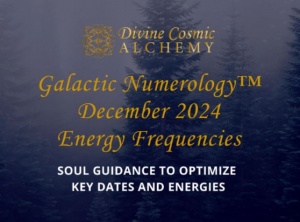 December 2024 Galactic Numerology™ Monthly Energy Frequencies