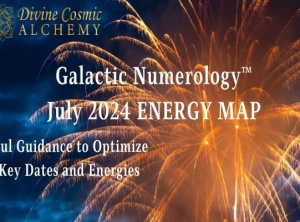 Galactic Numerology Energy Map For July 2024
